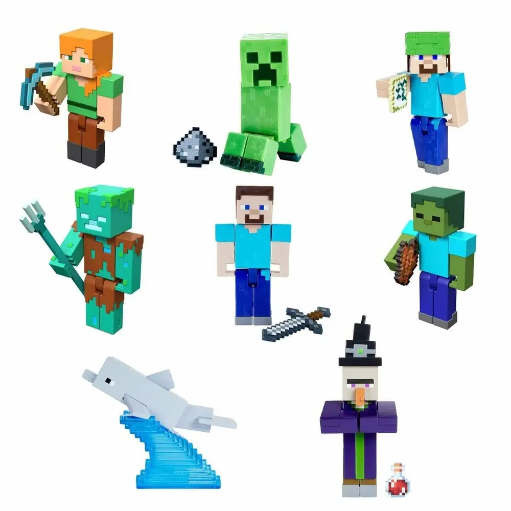 GTP08 Minecraft Aksesuarlı Figürler 6