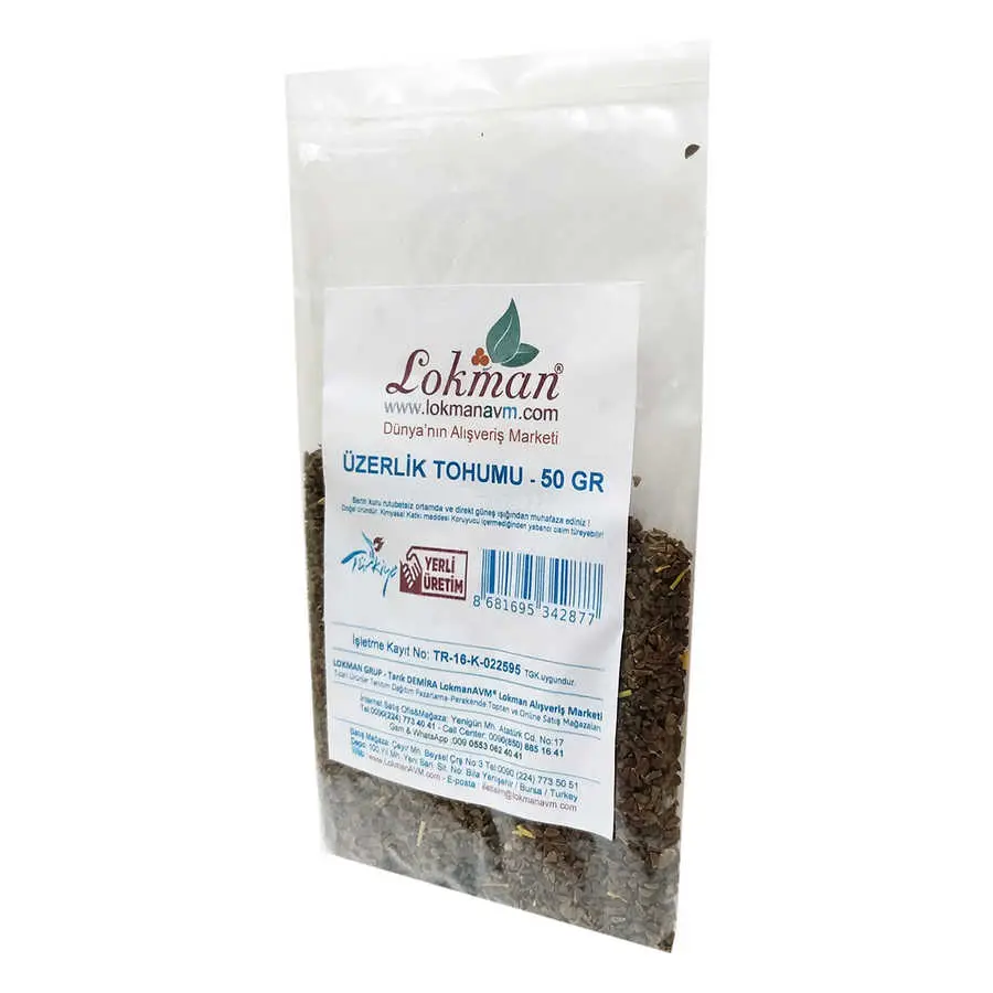 Üzerlik u Tane Doğal 50 Gr Paket 4