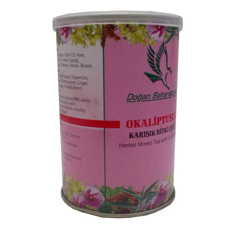 Okaliptuslu Karışık sel Çay 100 Gr Teneke Kutu 4