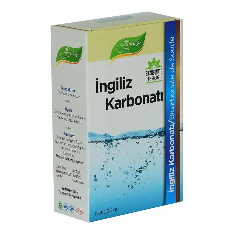Yenilebilir İngiliz Karbonatı Bicarbonate De Soude 200 Gr 3