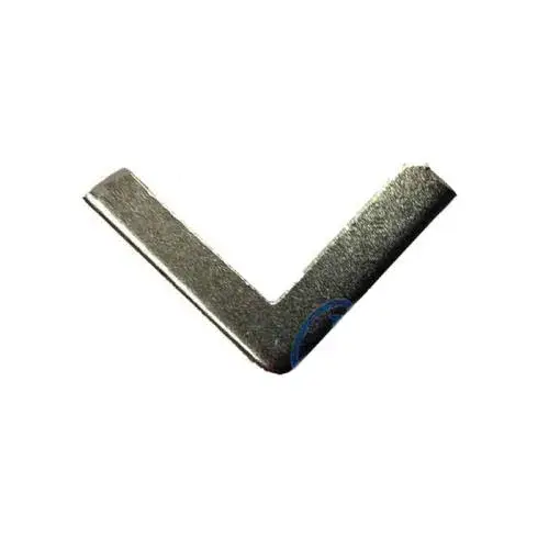 , Kapak, Menü, Albüm Köşesi, Orta - 18x32mm, Nikel, 20 Adet