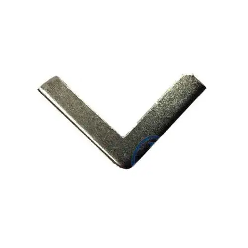 , Kapak, Menü, Albüm Köşesi, Orta - 18x32mm, Nikel, 20 Adet