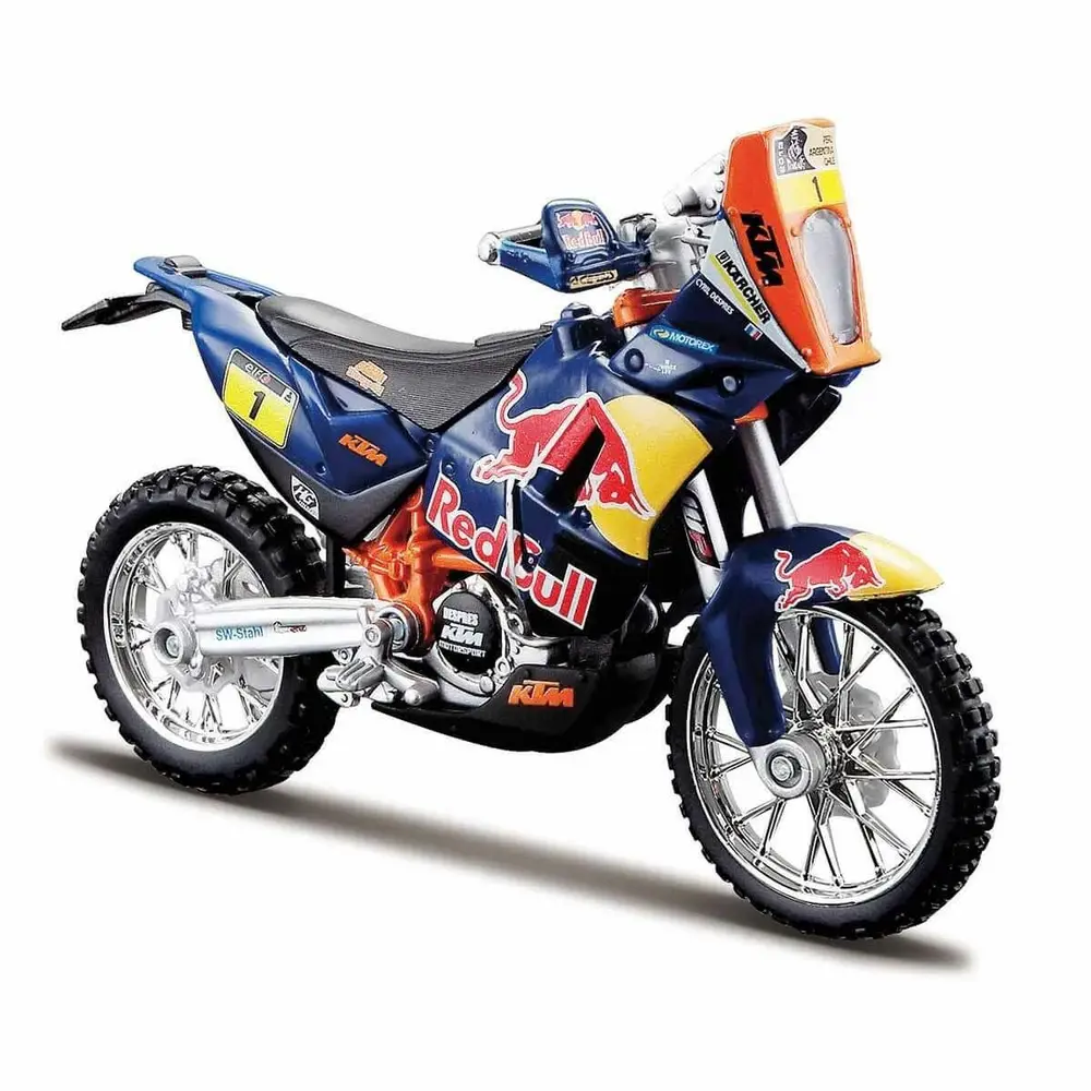 51070 SUN-BUR-1:18 Motor Red Bull KTM 450 2 Asorti - Sunman 3