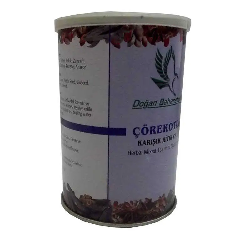 Çörekotlu Karışık sel Çay 100 Gr Teneke Kutu 4