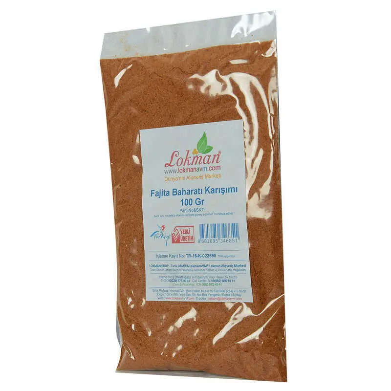 Fajita Baharatı Karışımı 100 Gr Paket 5