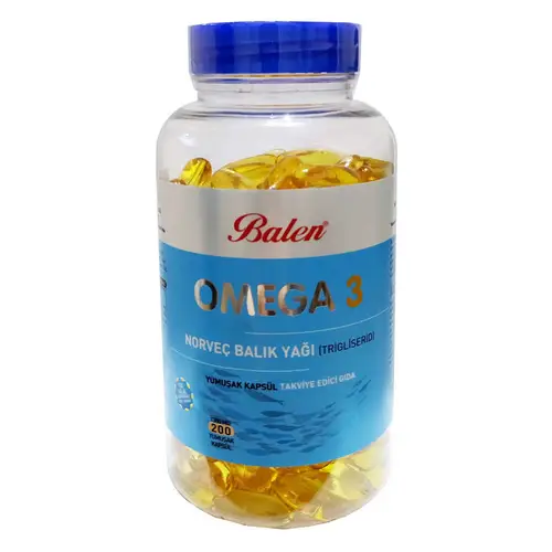Omega 3 Norveç Balık Yağı İçeren 200 (1380 MG - Form)