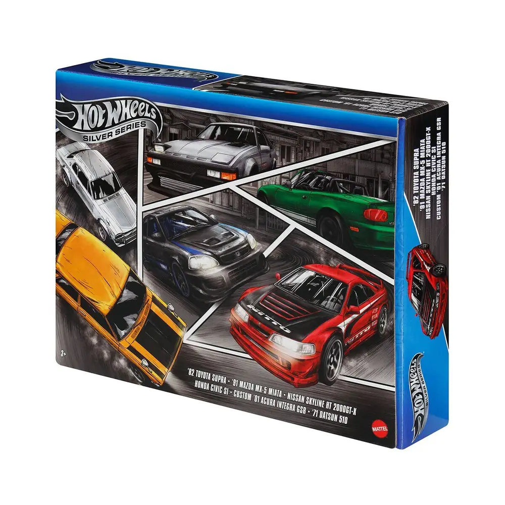 JBY77 Hot Wheels Jn Temalı Çoklu Arabalar 2