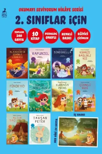 Okumayı Seviyorum Hikâye Serisi 2. Sınıflar İçin (10 )