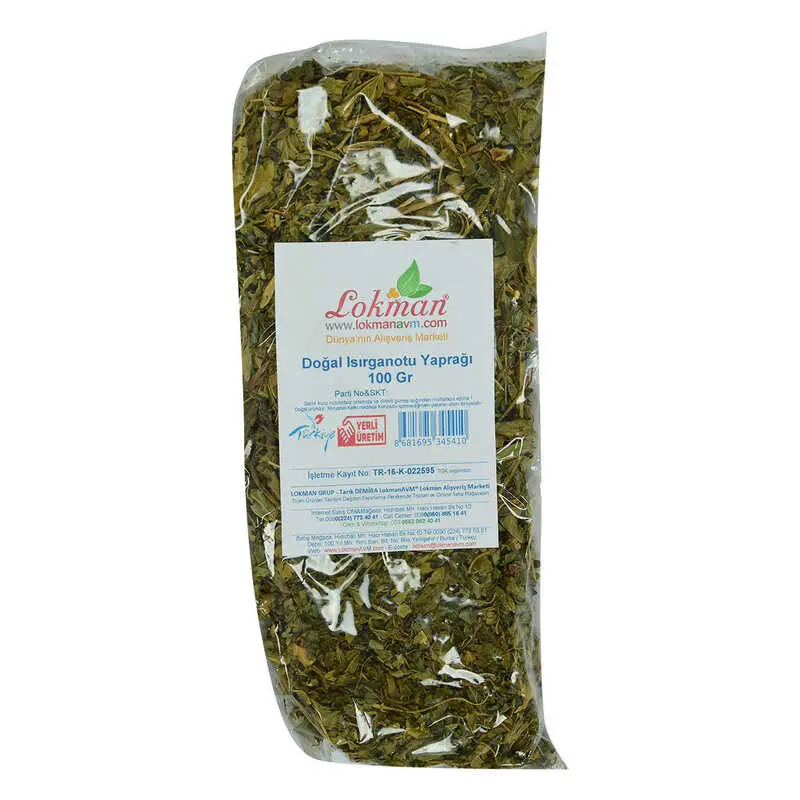 Doğal Isırganotu Yaprağı 100 Gr Paket 3