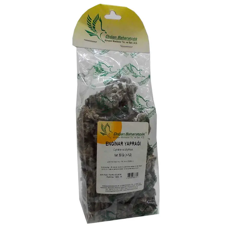 Doğal Enginar Yaprağı 50 Gr Paket 4