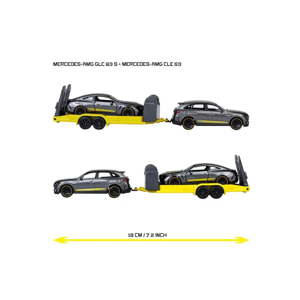 8502103000 Mercedes-AMG Deluxe Trailer 3-asst(Belirtilen fiyat, tekli satış için adet fiyatıdır.) 3