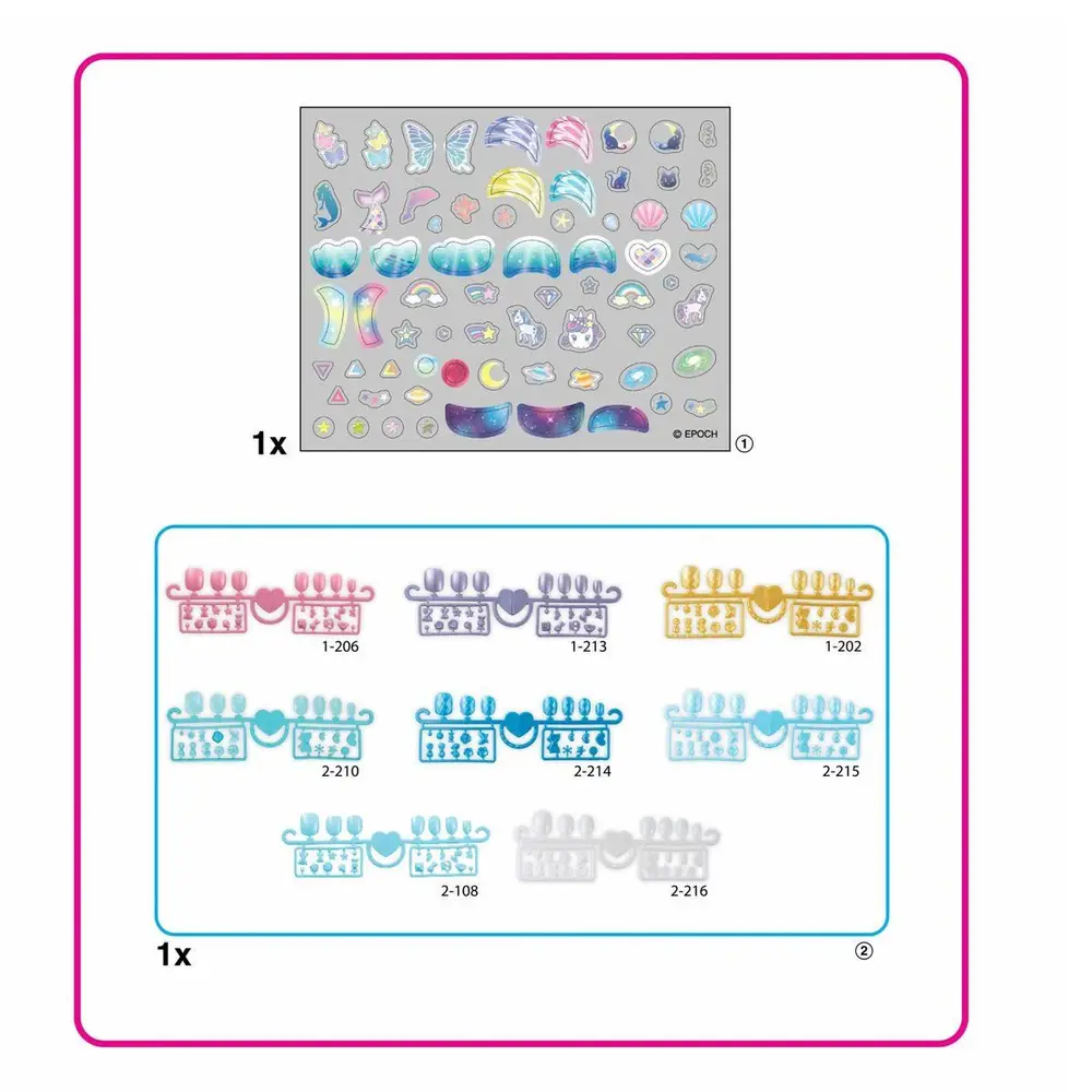 35060 AquaBeads Sihirli Atlar ve Yıldızlar - Yedek Tırnak Paketi +4 yaş 3