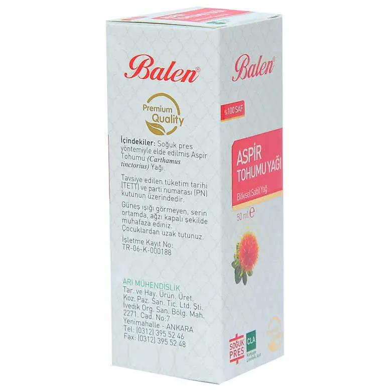Aspir u Yağı Soğuk Pres 50 ML Cam Şişe 3