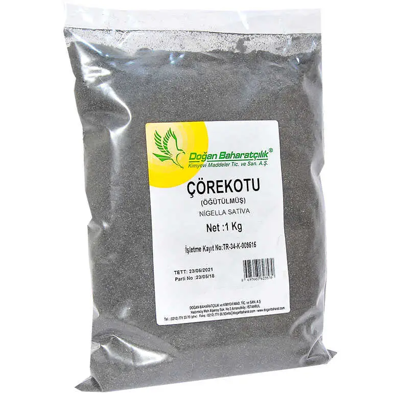 Çörek Otu Doğal Öğütülmüş 1000 Gr Paket 3