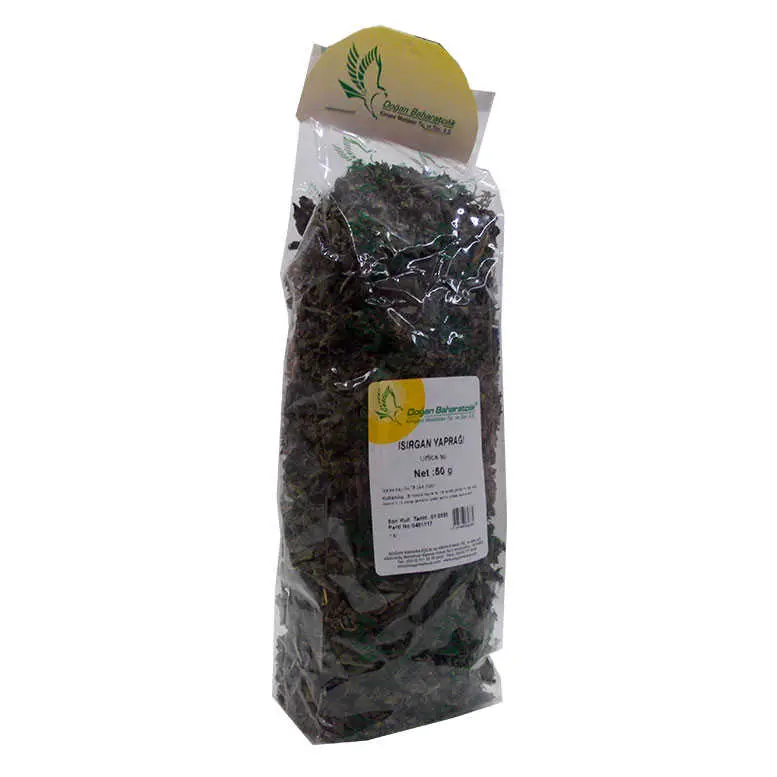Doğal Isırganotu Yaprağı 50 Gr Paket 4