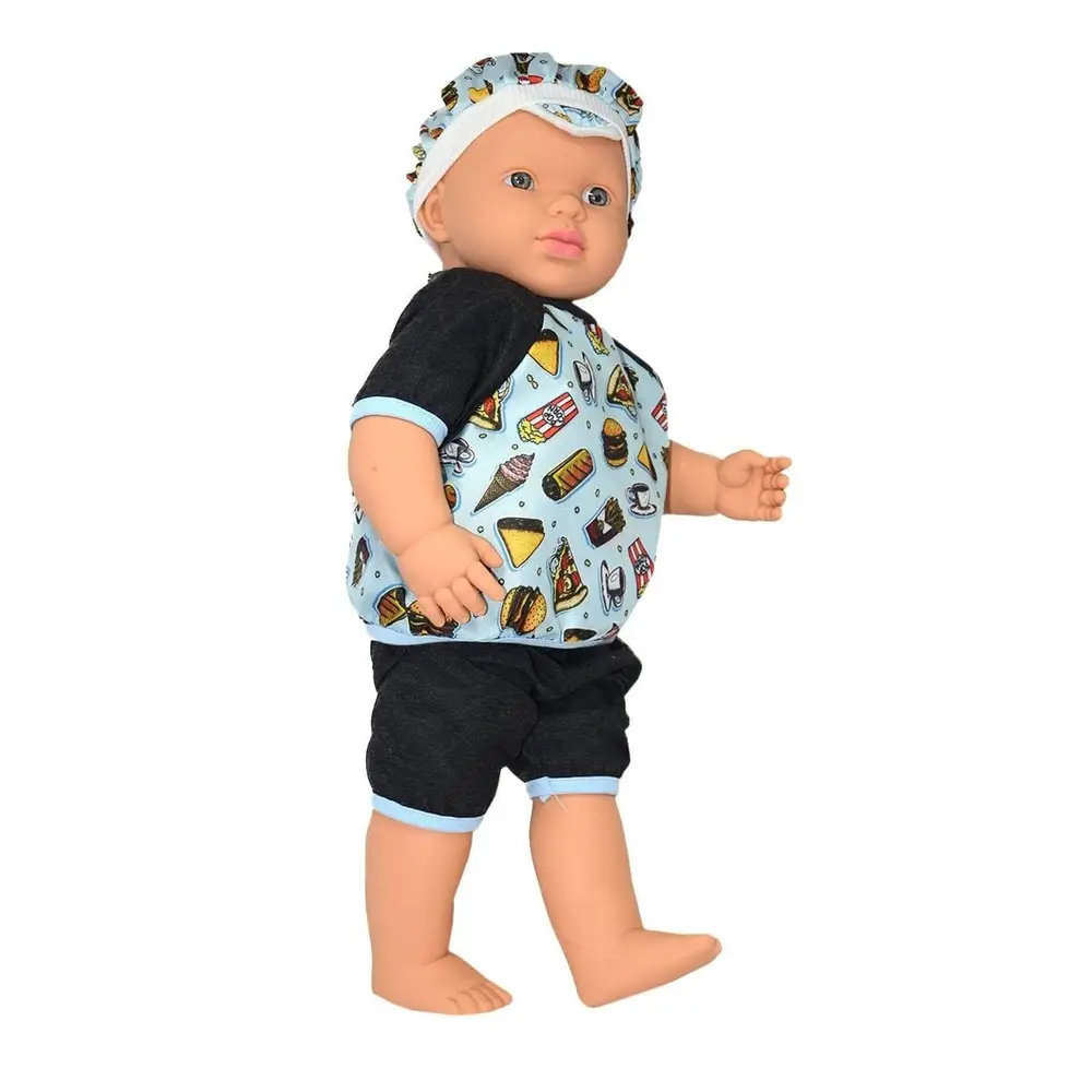 2251 Gamze, Konuşan Aliş Erkek Kel Bebek 55 cm 3