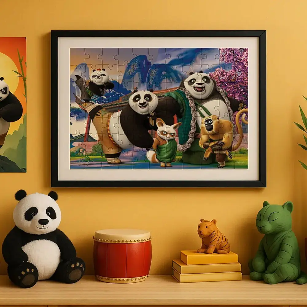 KP 714 KUNG FU PANDA PUZZLE 100 PRÇ 3