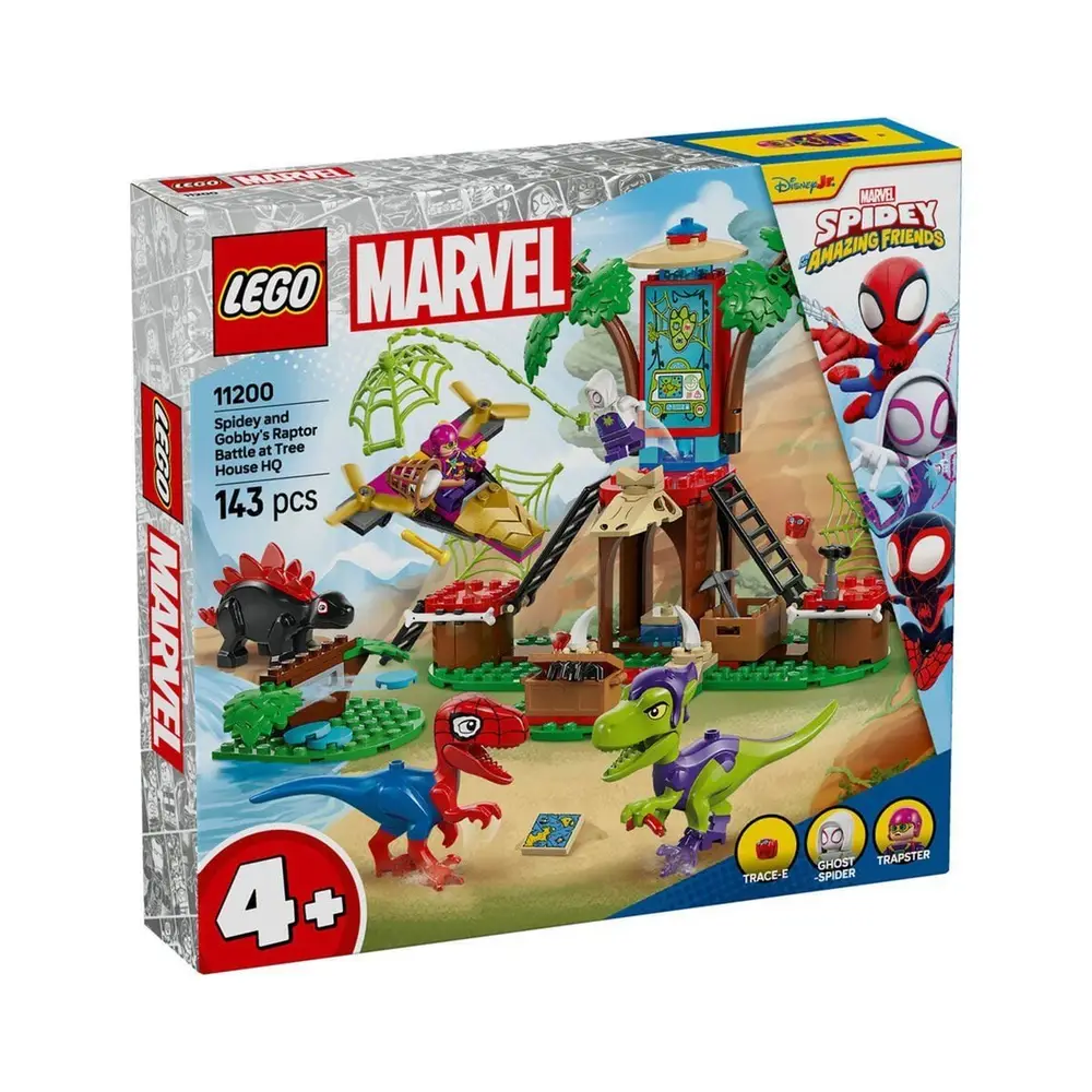 11200 Lego Marvel - Spidey Ağaç Ev Karargahında Saş 143 parça +4 yaş