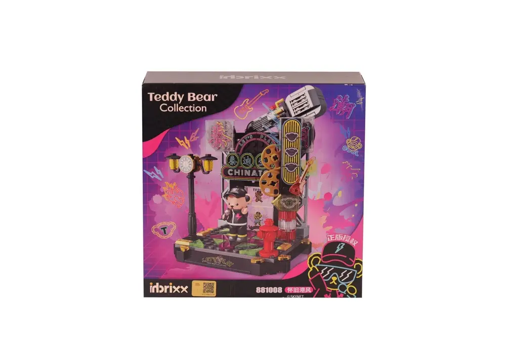 P881008 PANLOS MÜZİK YILDIZI TEDDY 200 PARÇA BLK OYUNCAK