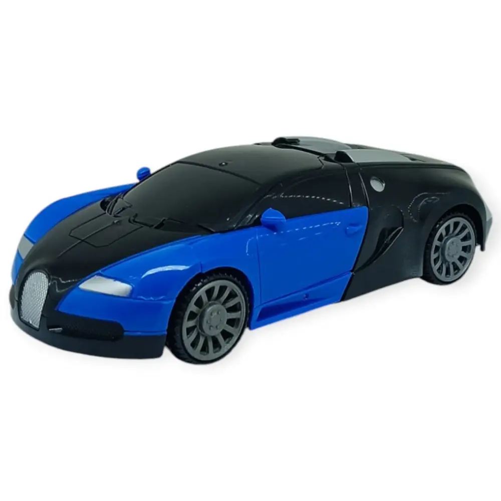 Robota Dönüşen Araba - Pilli Yerde Gezen Spor Araba - AK-839 - 1 ADET 2