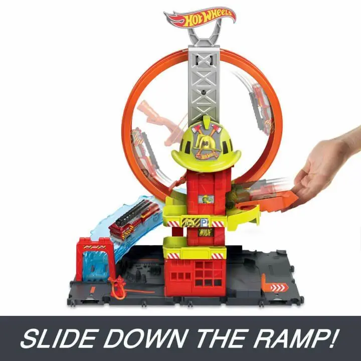 HKX41 Hot Wheels Çember Pistli İftaiye İstasyonu 6