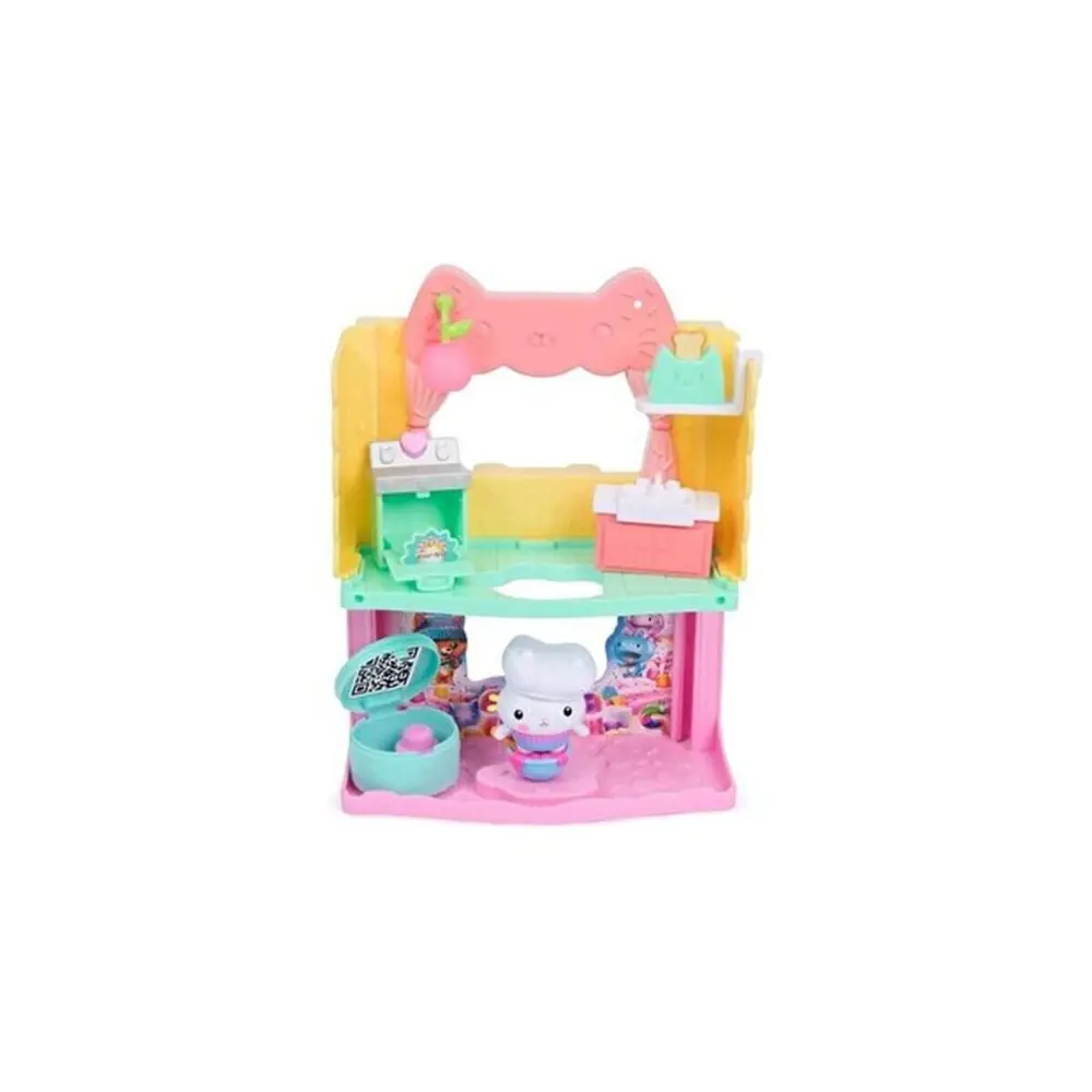 S00006727 SUN-SPM-FİGÜR SET GABBY S DOLLHOUSE MUTFAK SET/BANYO SET 10PRÇ.2A. 3