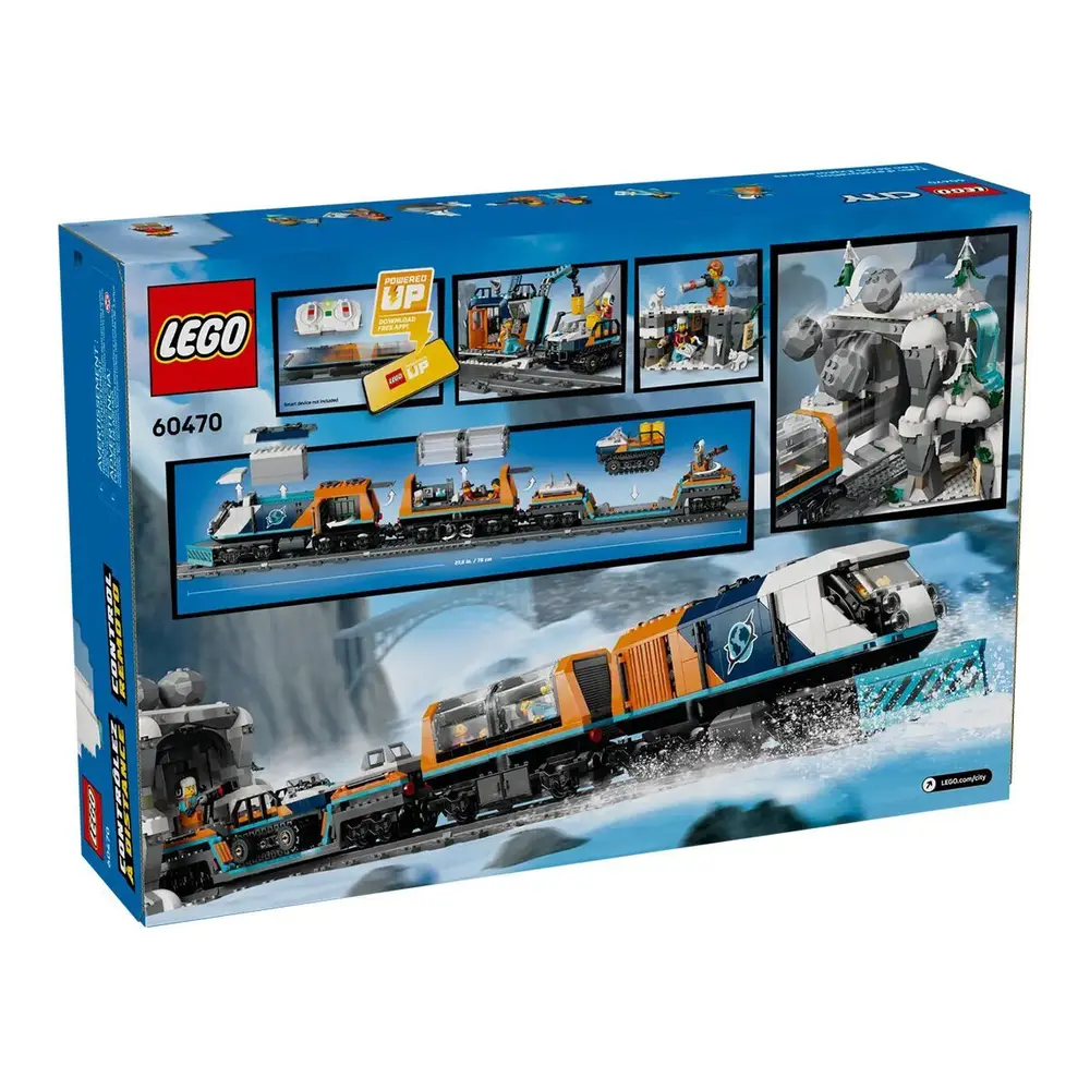 60470 Lego City Kaşif Treni 1517 parça +7 yaş 7