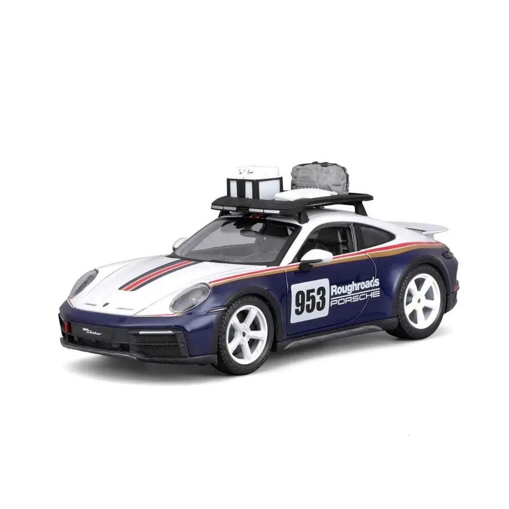 28029 Burago 1:24 Porsche 911 Dakar Model Araba -Sunman 3