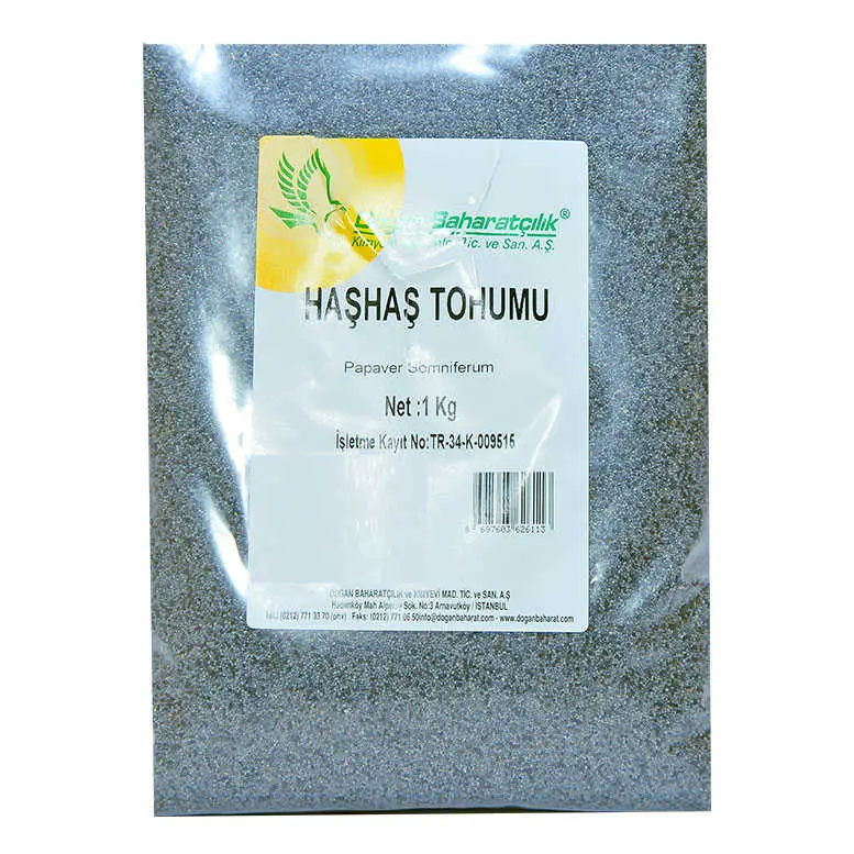 Haşhaş u Tane Doğal Mi 1000 Gr Paket 3