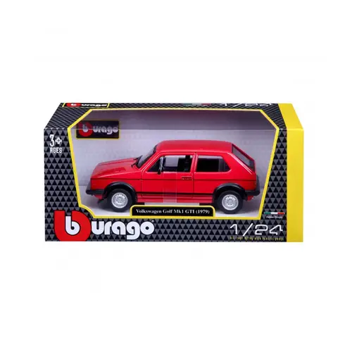 21089 1:24 Burago Volswagen Golf 1 Gtı