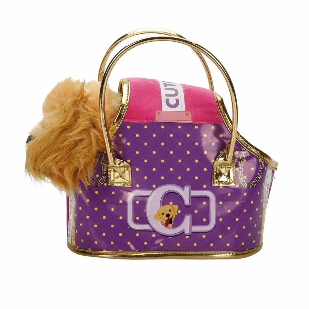50585 Cutekins Taşıma Çantalı Peluş Köpek -Sunman 3