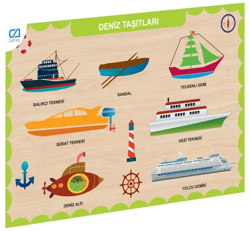 CAAHS-3201 CAMES AHŞAP DENİZ TAŞITLARI BUL-TAK