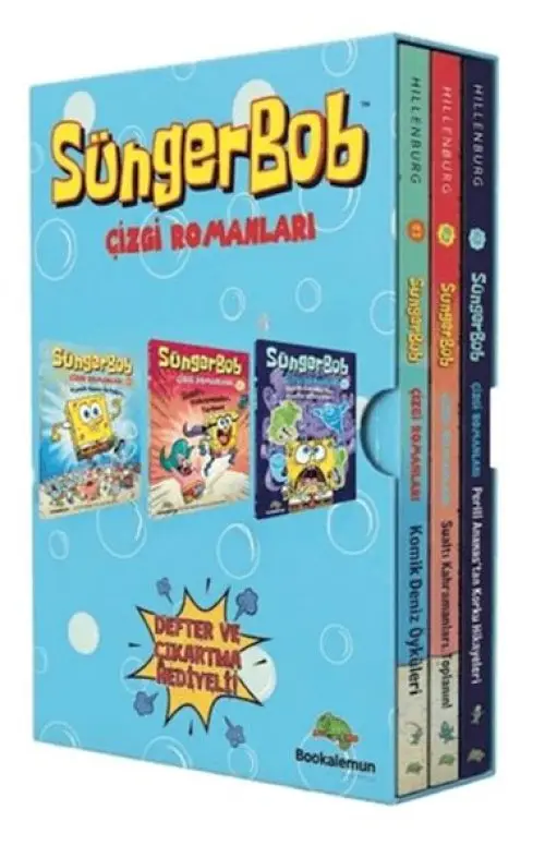 Süngerbob Çizgi Romanları- 3 Kutulu Set