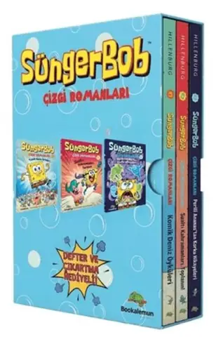 Süngerbob Çizgi Romanları- 3  Kutulu Set