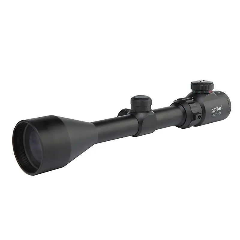 3-9x50 Zoomlu Keskin Nişancı Dürbünü Kırmızı, Yeşil Işık Çelik Gövde 4
