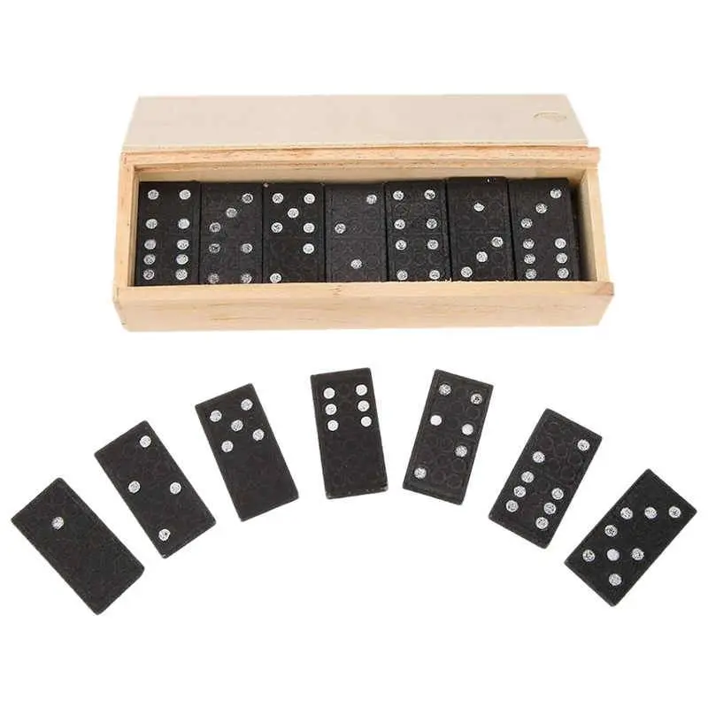 Ahşap Domino Seti 2