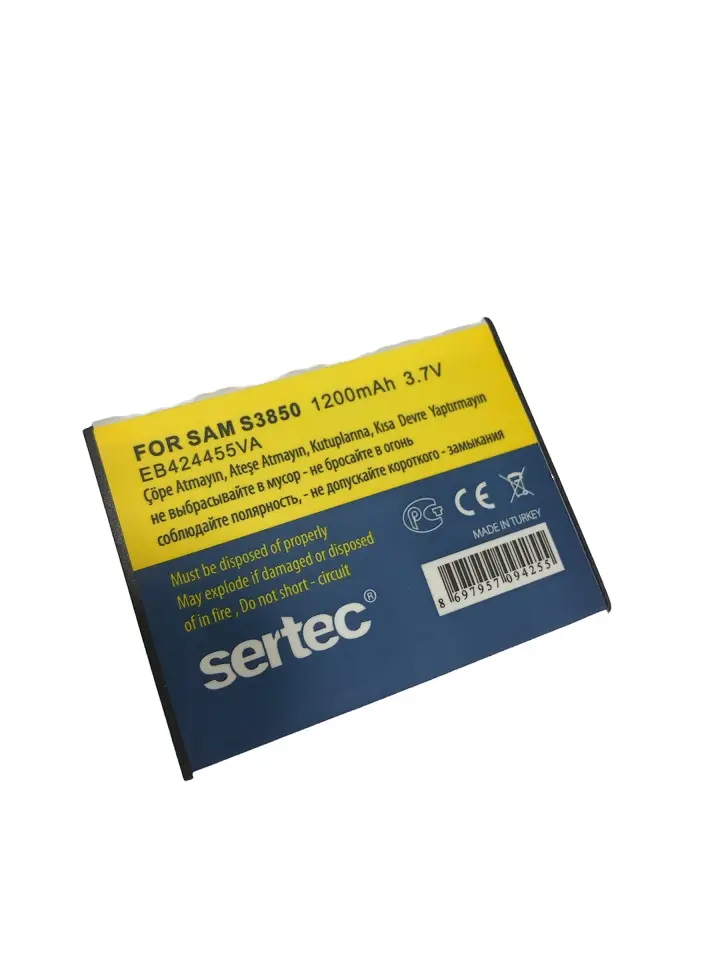 SERTEC - M350/S3850 Uyumlu Bat