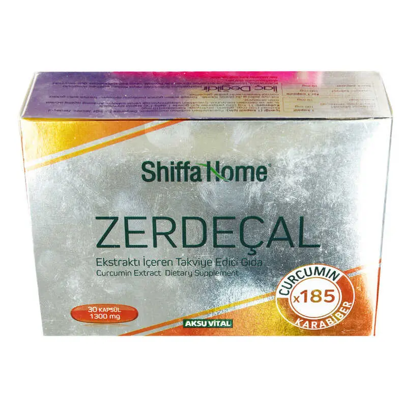 Shiffa Home Zerdeçal Ekstraktı Yumuşak 1300 Mg x 30 3