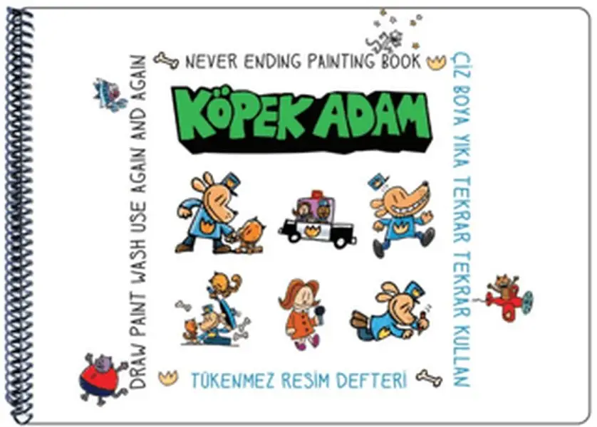 Funny Mat Tükenmez  Defteri Köpek Adam 2