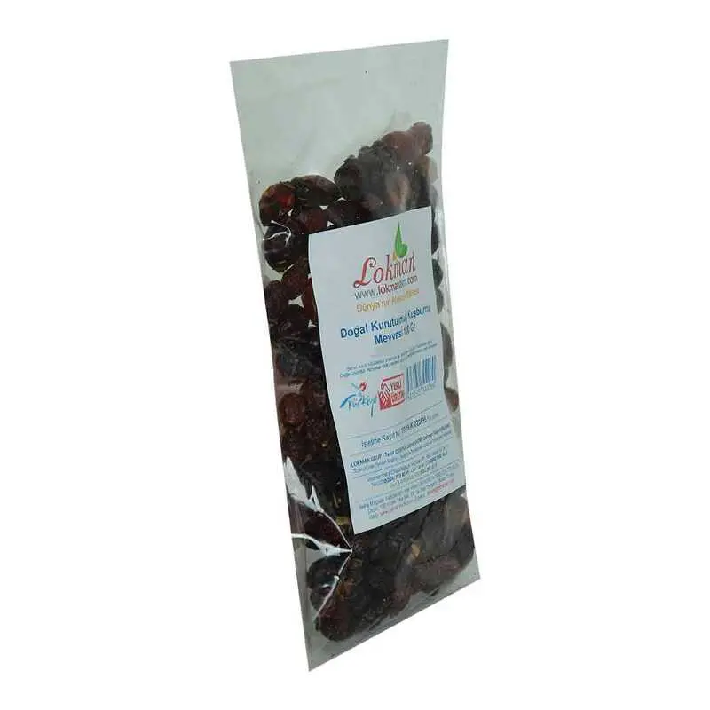 Kuşburnu Doğal Kurutulmuş 100 Gr Paket 4