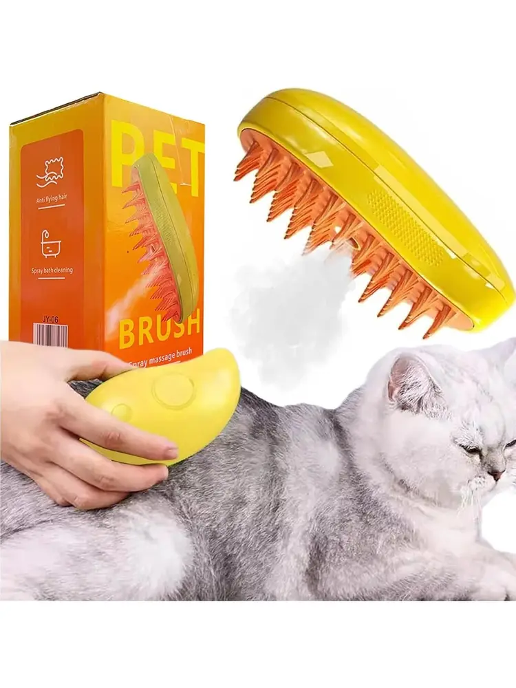 Brush Buharlı Şarjlı Kedi Köpek Yı Aparatı 3