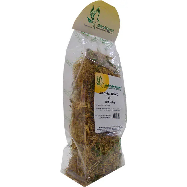 Meyan Kökü Lif Doğal 50 Gr Paket 4