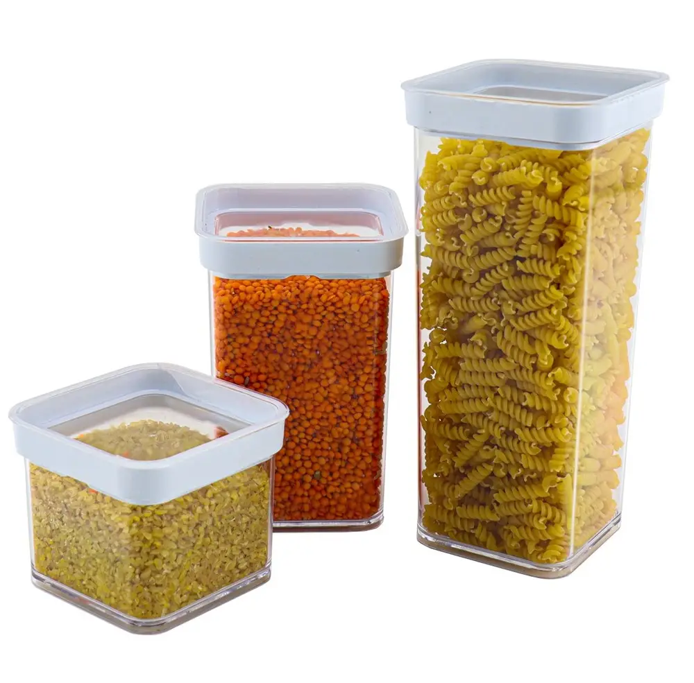 Vakumlu Kare Saklama Kabı - 0,50 Litre 4