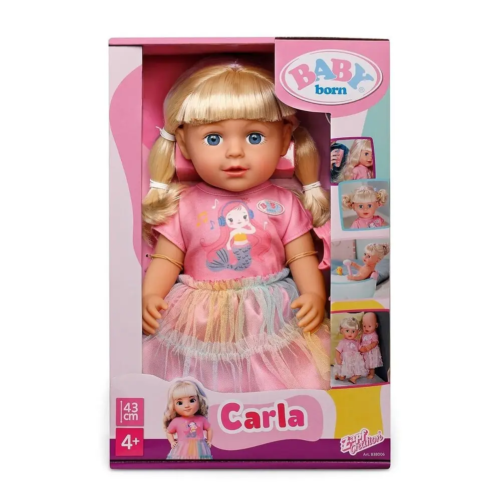 838006 Baby Born Kız Kardeş Bebek Carla 43 cm 2