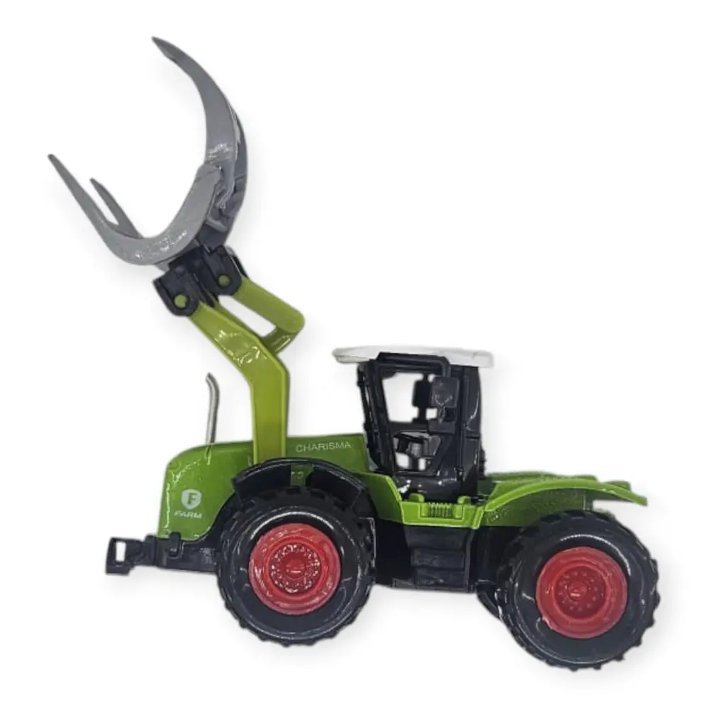 6'lı Set Farm Mini Oyuncak Traktör - 14 cm Çiftlik Araçları - 1 ADET 4