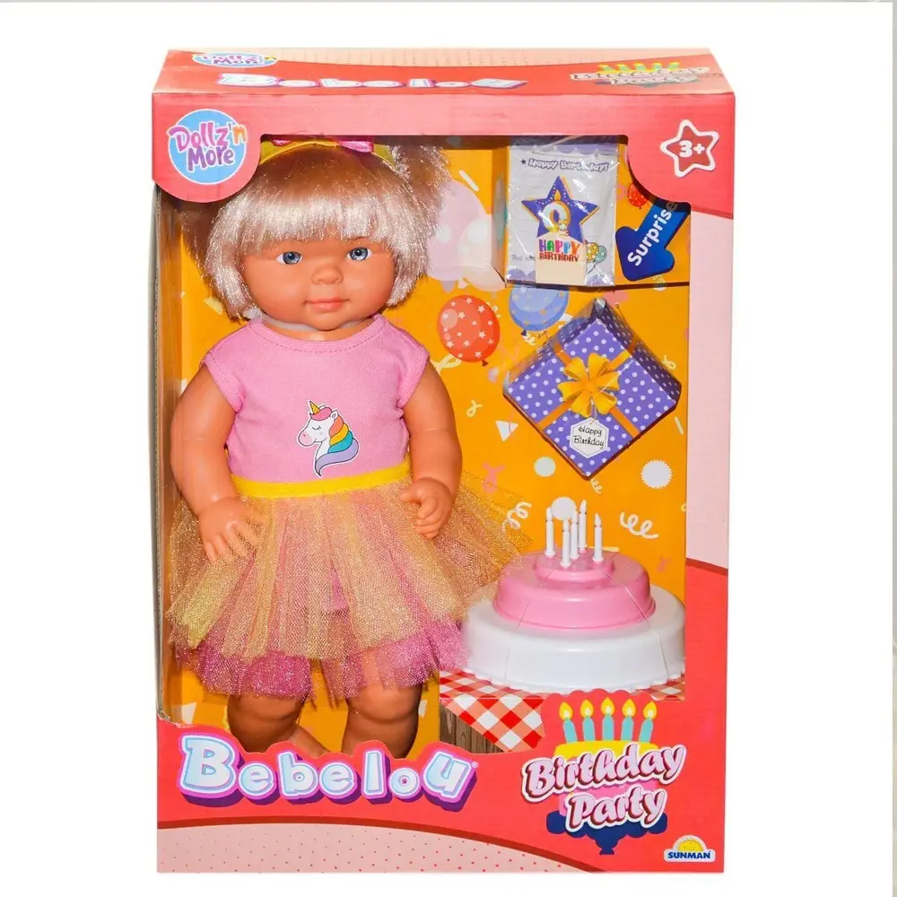 40021 Bebelou Doğum Günü Bebek 40 cm 2