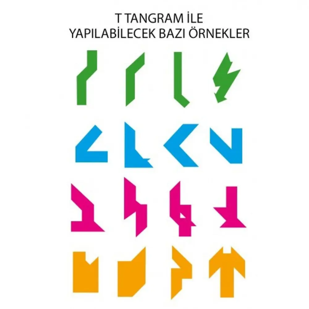 1431 Redka, T Tangram 4 Parça 3