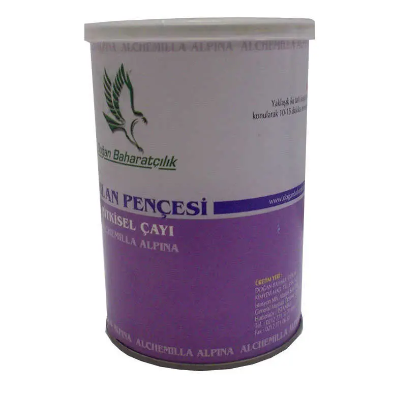 Doğal Aslanpençesi Otu 100 Gr Teneke Kutu 3