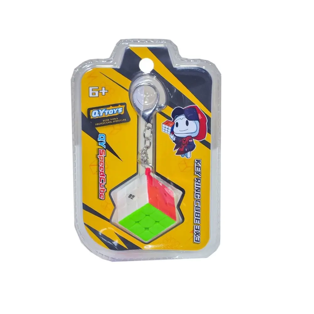 2192 QY Speed 3x3 Flat Küp Anahtarlık - Başel T