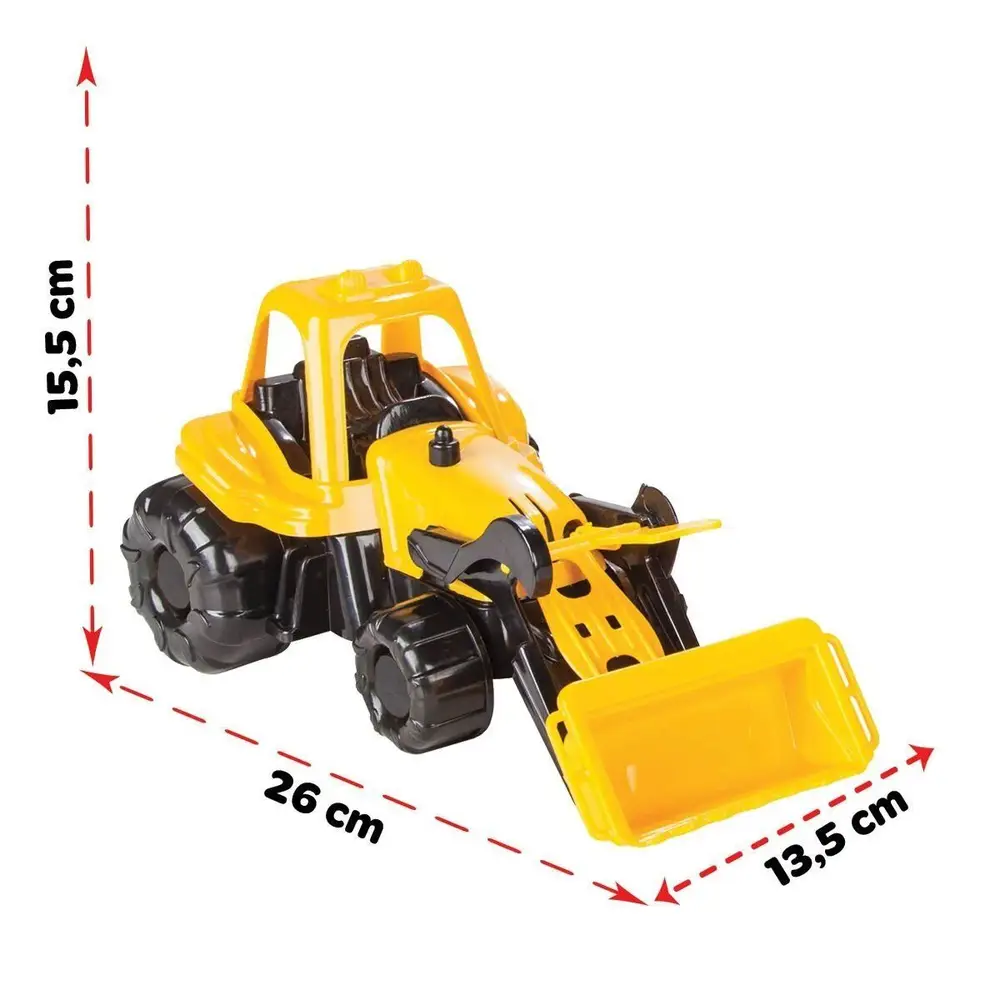 06 518 Power İş Makineli Kamyon -Pilsan Oyuncak 5